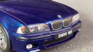 Test Review BMW M5 E39 Avus Blue by Otto Mobile Models