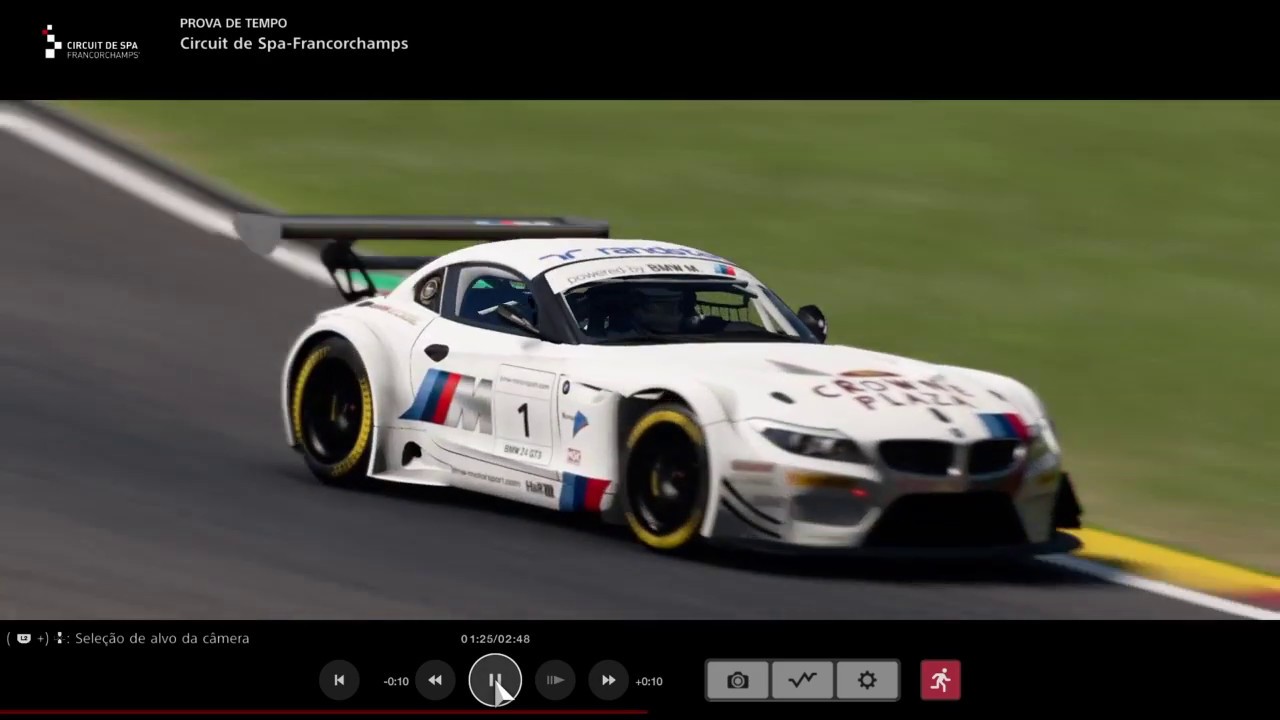 Teste e V.R do GT Sport: BMW Z4 GT3 V8 4.4 32V