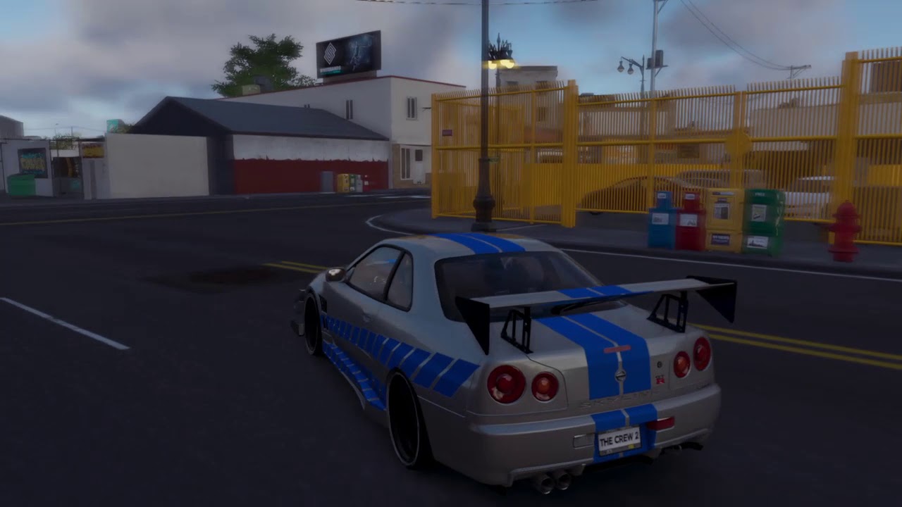 The Crew 2 Drift Com O Nissan Skyline Gt-R (R34)