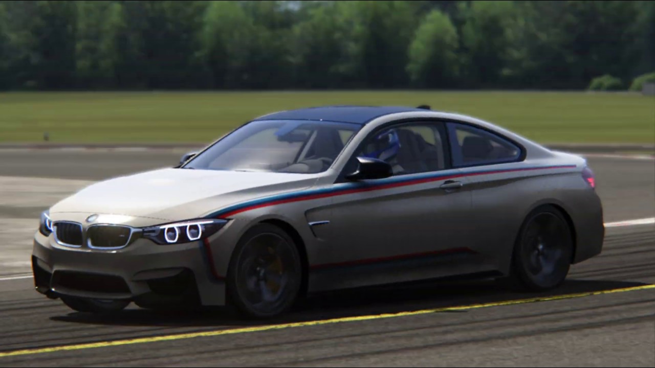 Top Gear track – BMW M4 – Thrustmaster T150 pro – Assetto Corsa