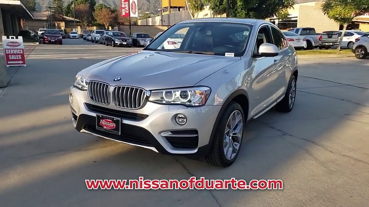 USED 2017 BMW X4 XDRIVE28I SPORTS ACTIVITY COUPE at Nissan of Duarte (USED) #P2770