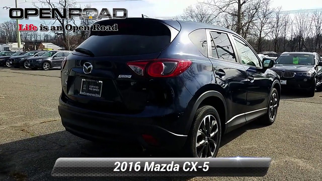 Used 2016 Mazda CX-5 Grand Touring, Morristown, NJ P3052