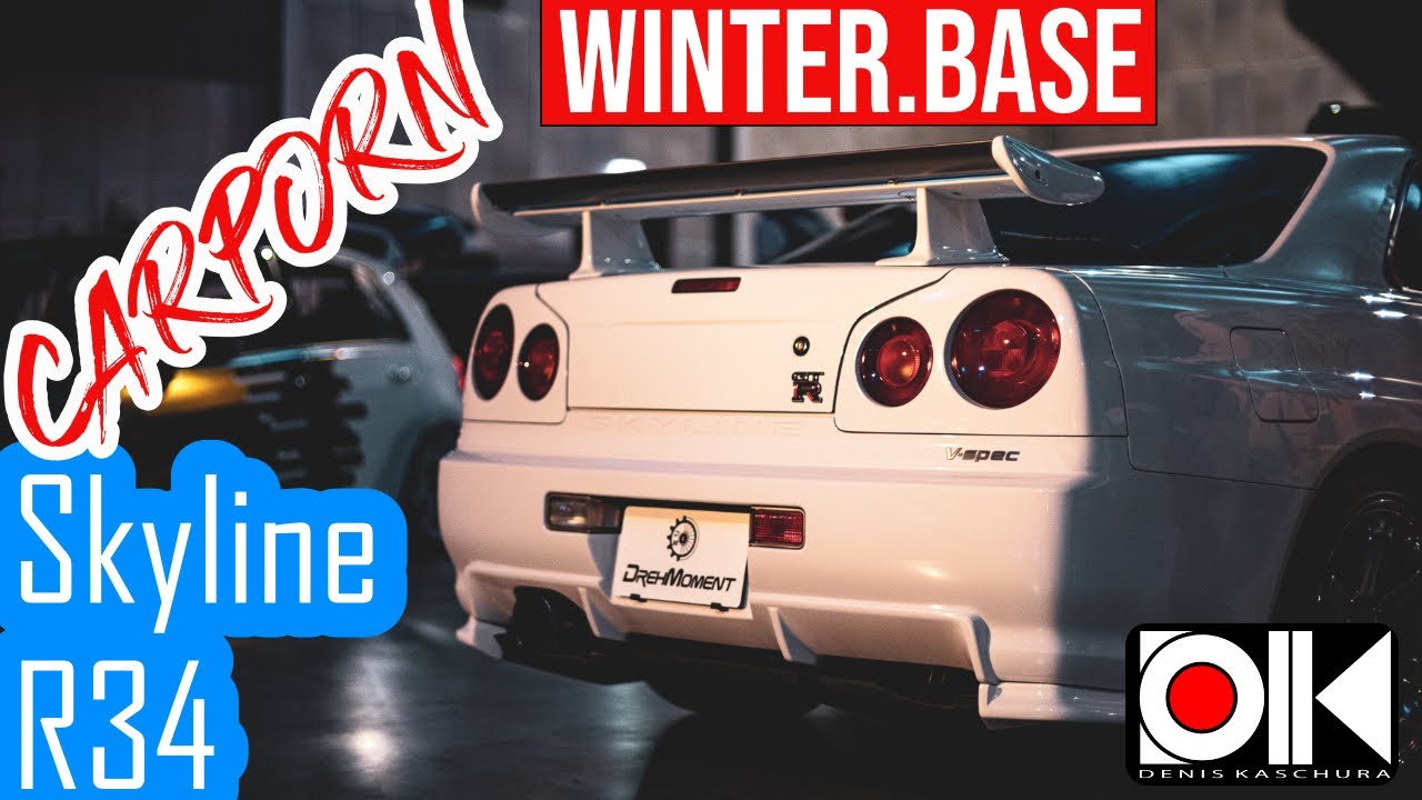 WINTER.BASE | Nissan Skyline R34 GTR | CARPORN | DREHMOMENT | DK Media