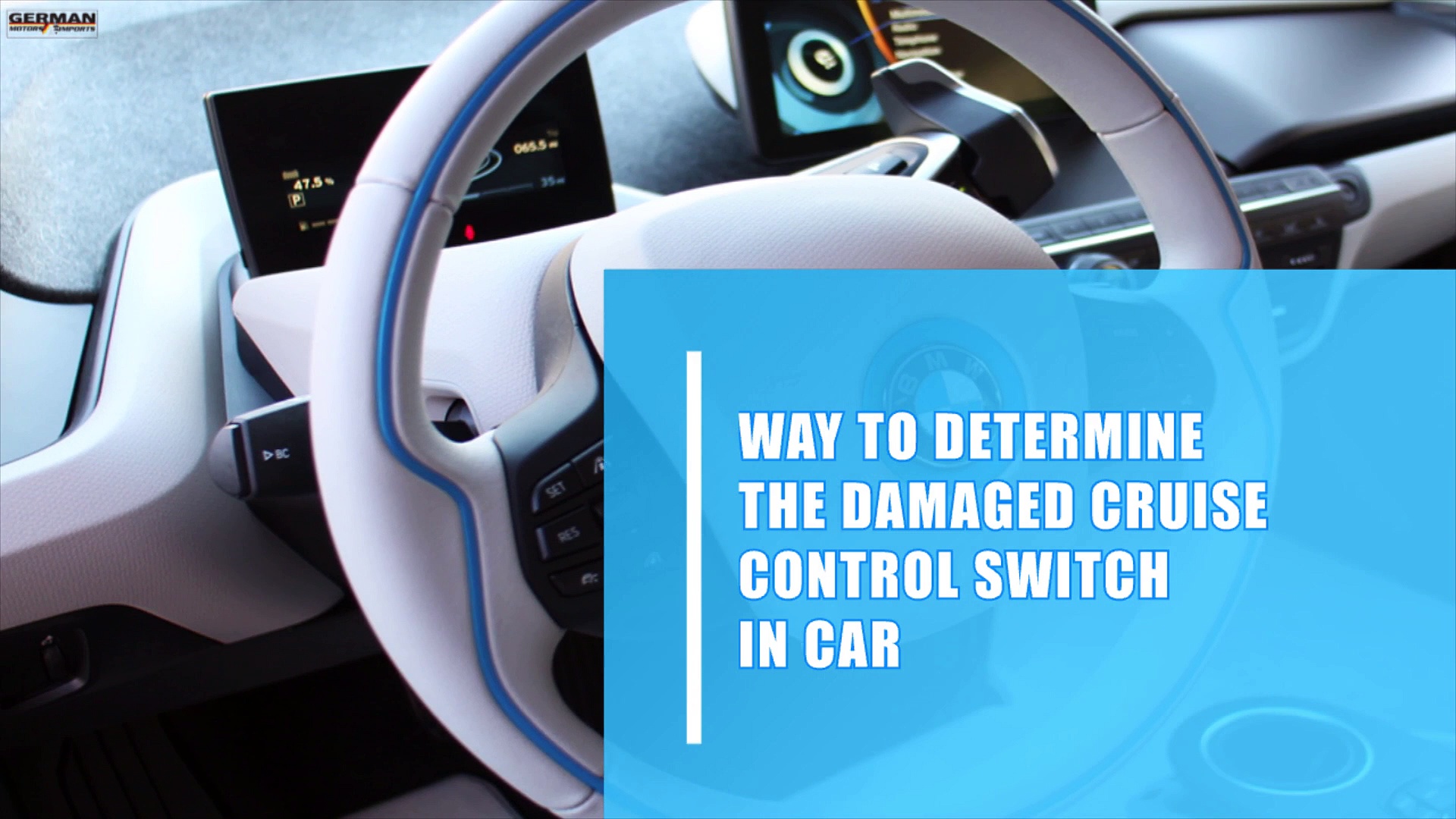 Way to Determine the Damaged Cruise Control Switch in Car
