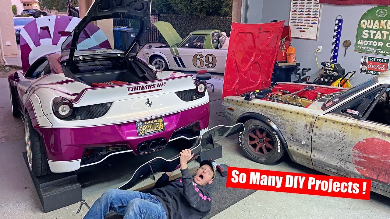 Why Pay Ferrari When You Can Do it Yourself!  My Multiple DIY Projects!