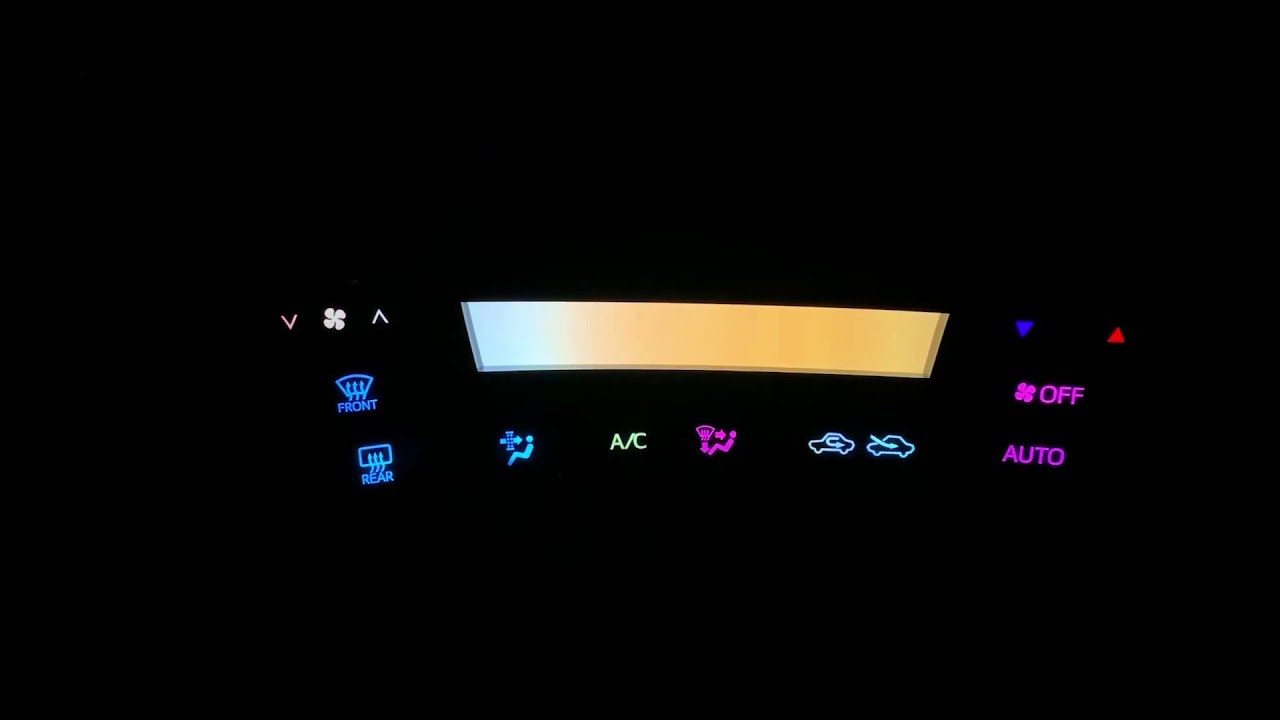 ZVW30 30プリウスG's  LED打ち替え済みエアコンパネル　世界で一番綺麗なエアコンパネル