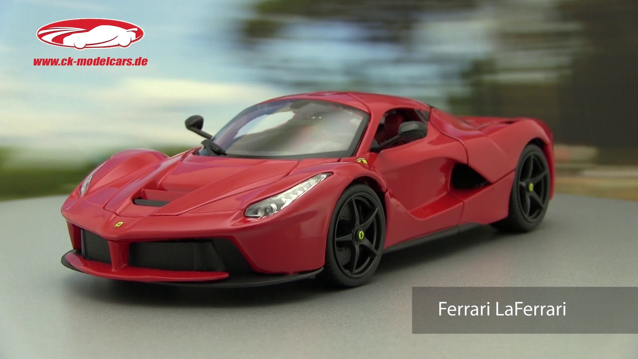 ck-modelcars-video: Ferrari LaFerrari Bburago
