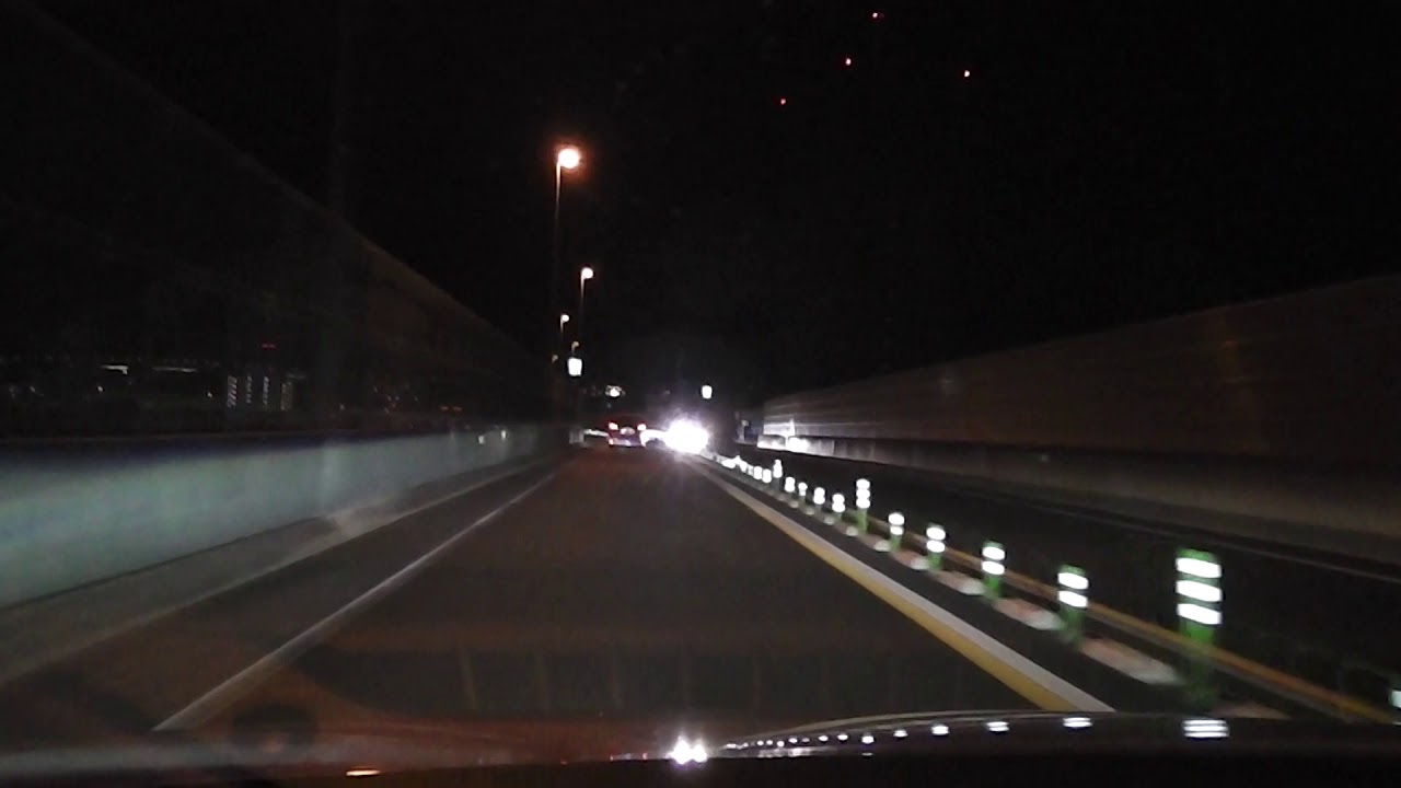 【アテンザde車載動画】61　高速道路でナイトドライブ!Part2　広島高速1・2・3号線、国道2号西広島バイパス