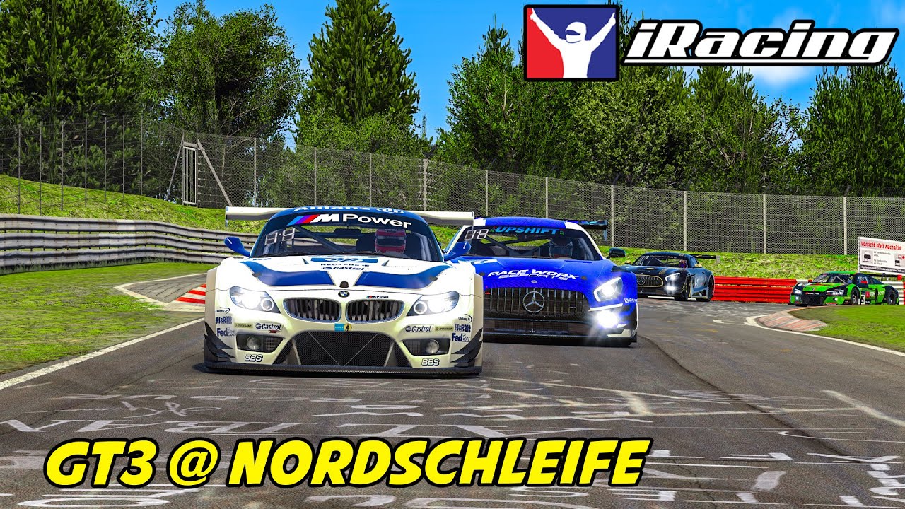 iRacing GT Sprint BMW Z4 GT3 @ Nordschleife VLN | 4K Gameplay German