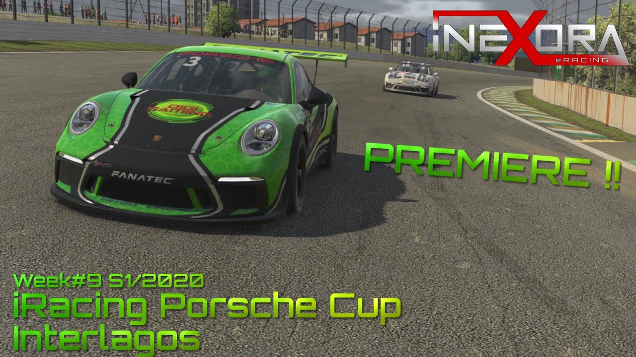 iRacing Porsche Cup [Week #9][S1/2020] Interlagos [ineXora eRacing]