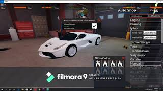 laferrari vehicle sim showcase