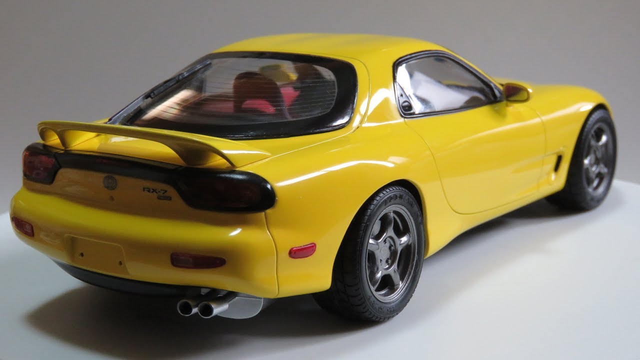 mazda RX-7 R1 FD3S 完成　プラモデル