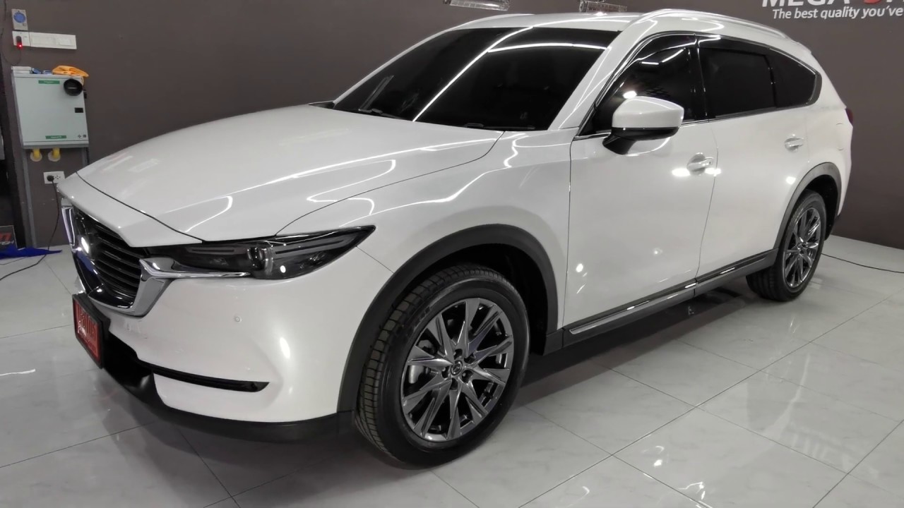 [review] Mazda CX8 สีขาว | ผลงาน เคลือบแก้ว เคลือบเซรามิก ถามราคา คลอง ...