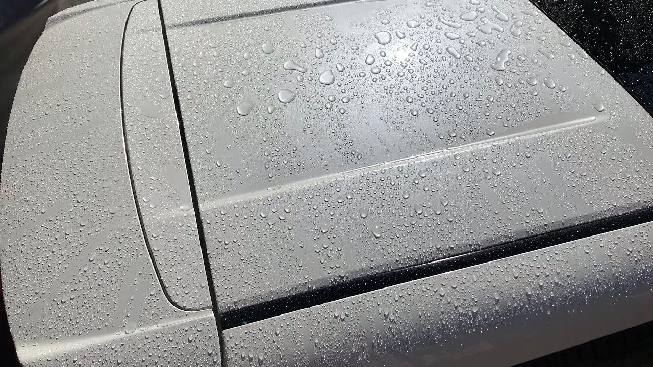 エスティマ　洗車　水洗い
