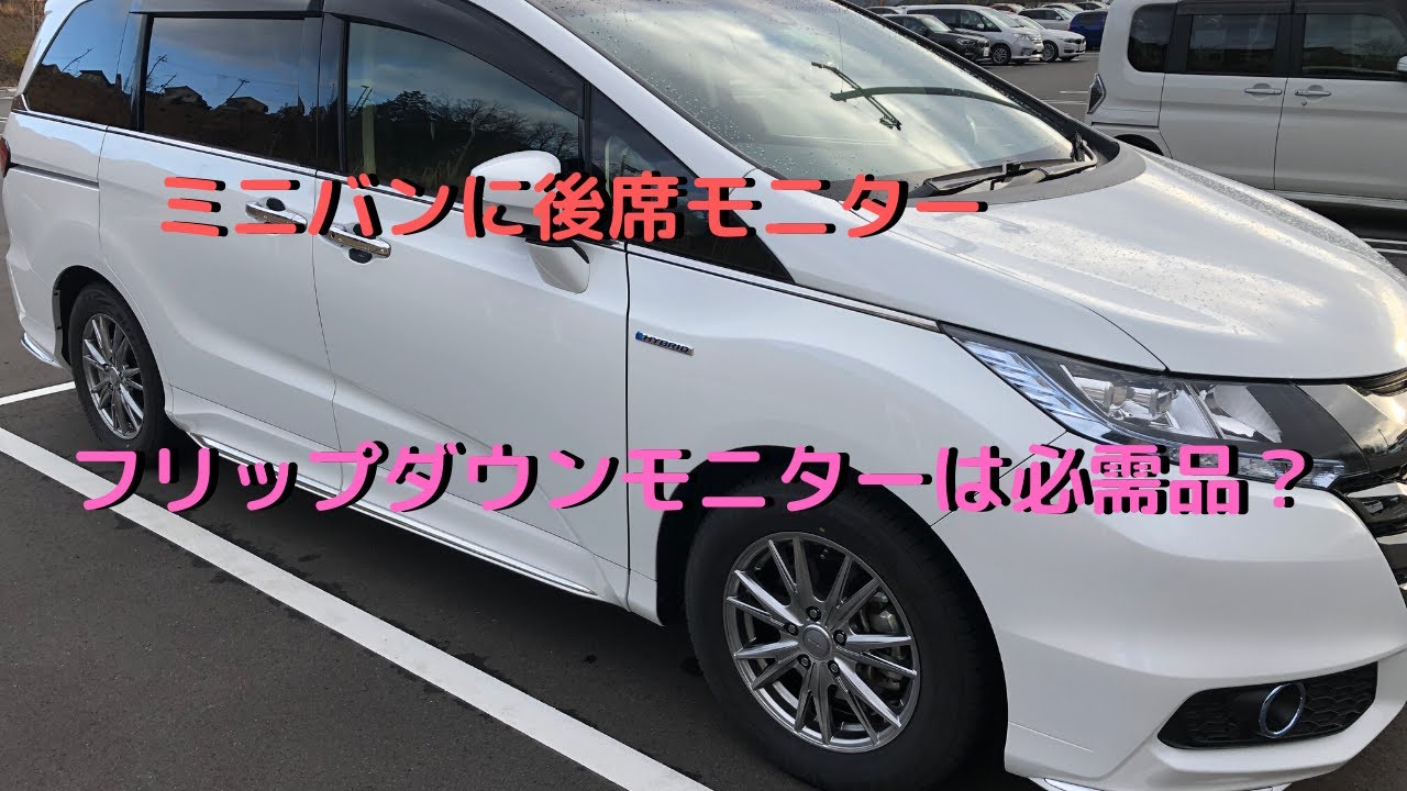 ミニバンに後席用モニター（フリップダウンモニター）は必要なのか？２年ほど使って思ったこと