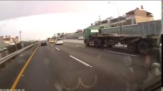 國內外車禍 中山高速公路 聯結車失控 嚴重事故 紀錄片