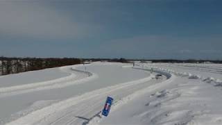 雪上ドリフト デモンストレーション【札幌江別・雪道走行】