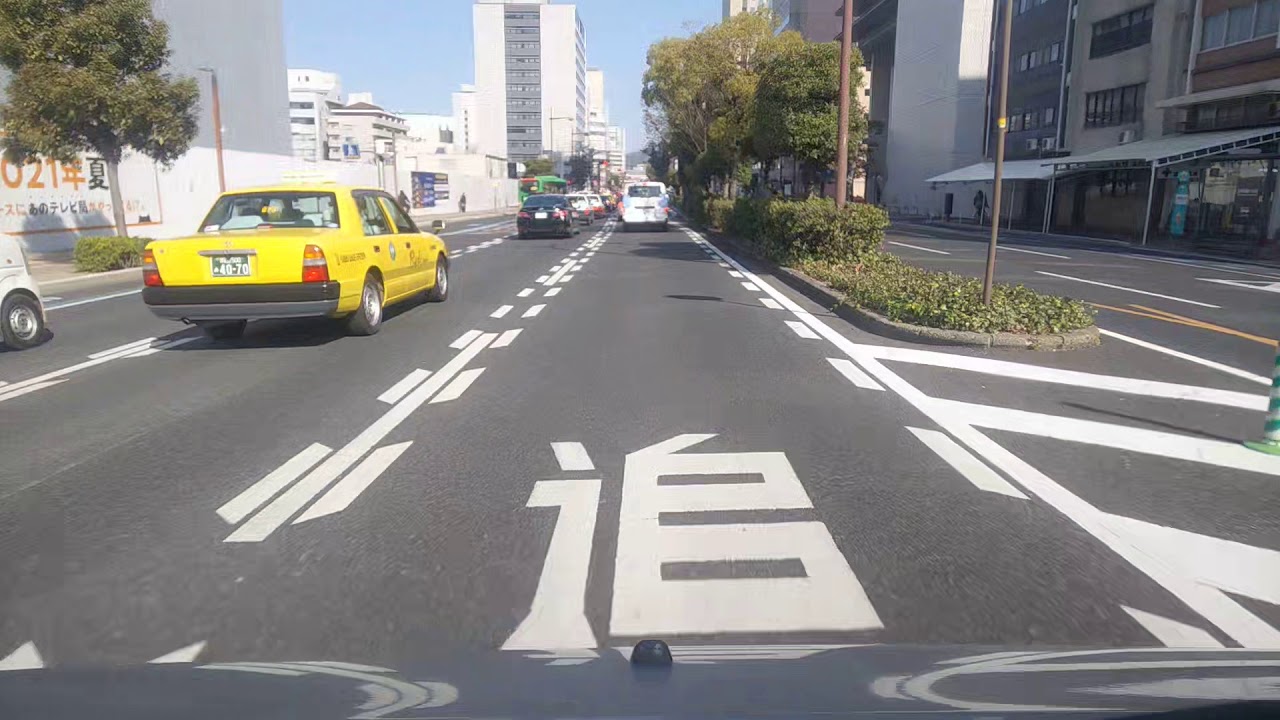 大学病院通り～市役所筋～イオンモール岡山･地下駐車場