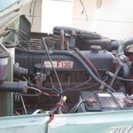 トヨタランドクルーザーFJ43エンジン始動状況 大変良好な6気筒エンジンです。