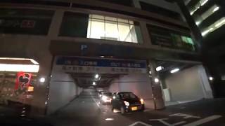 ドンキホーテ新潟駅南店 屋上立体駐車場(入庫⇒出庫)