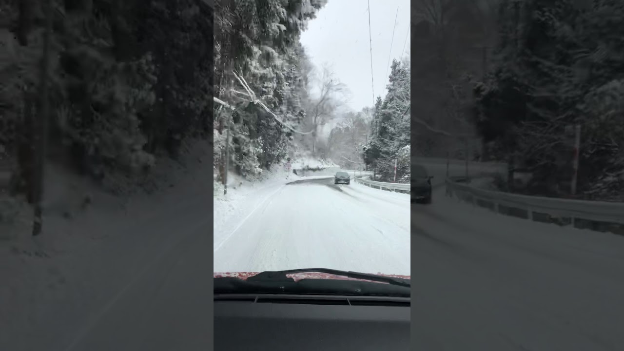 【スズキ イグニス】山形にやっと雪が降ったので西蔵王周辺走ってきた