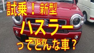 新型ハスラーに試乗してみて分かったことレビュー！