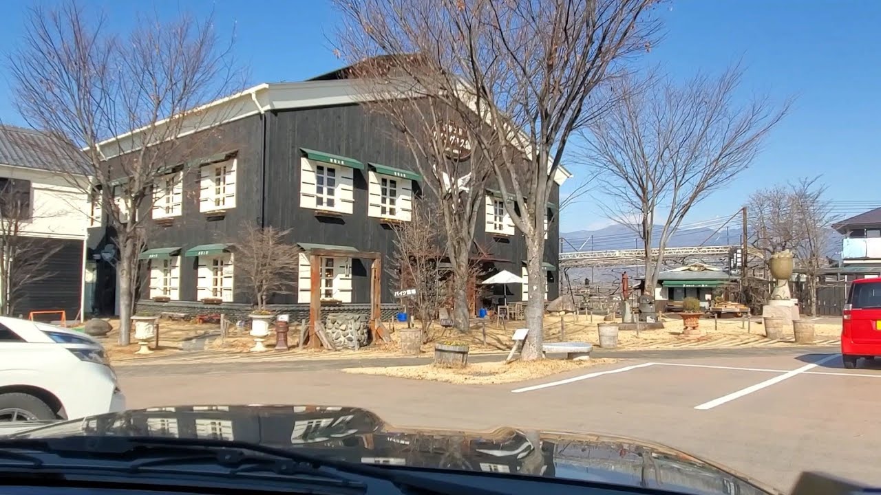 ジムニーで葡萄工房ワイングラス館へお買い物に行く!【車載動画】