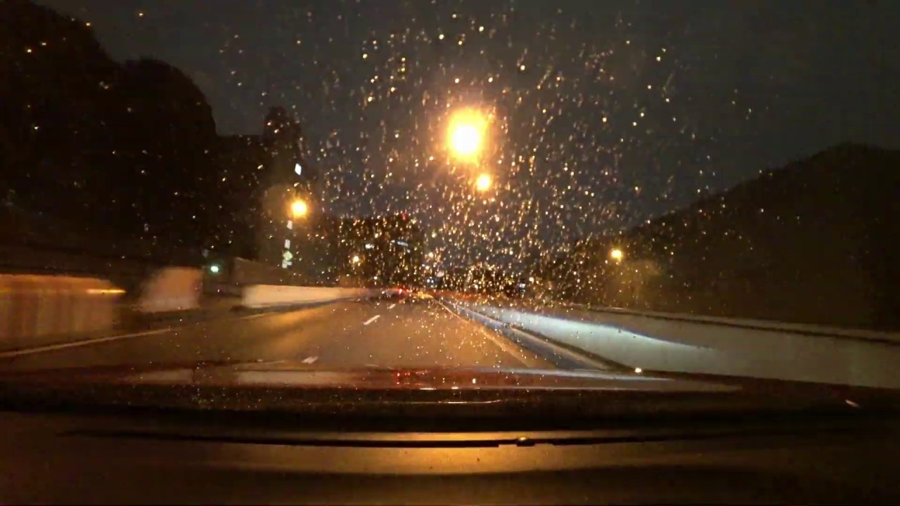 [車載動画#02] 雨中の首都高速周回ドライブ