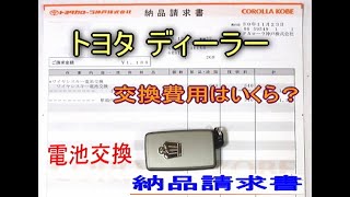 トヨタ車 カローラ店 ディーラー 18 ゼロ クラウン スマートキーの電池交換＆費用はいくら？マジェスタ マークＸ アルファード ヴォクシーハイエース プリウス等