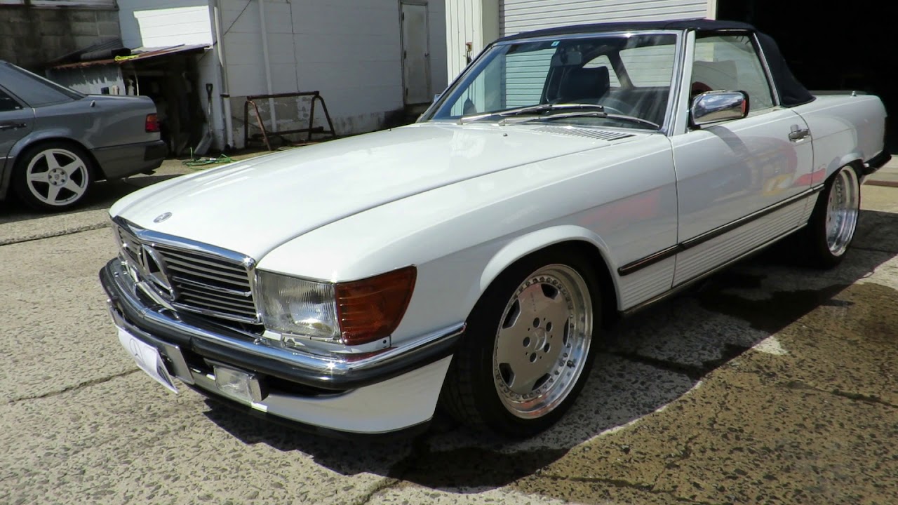 1989年式　メルセデスベンツ　500SL　R107　エンスーの杜