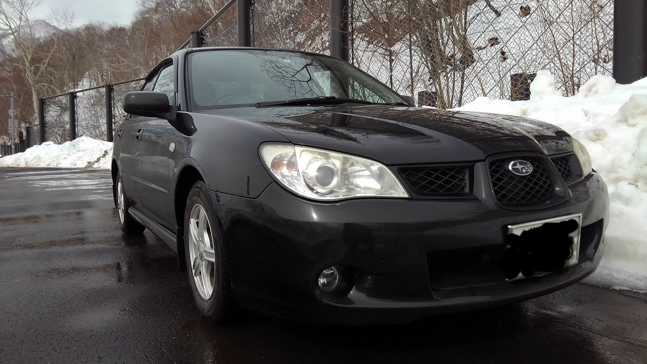 2007年式スバルインプレッサ(GD3)5MT・4WD