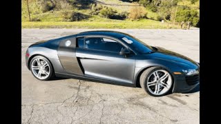 2012 Audi R8 in Morgan Hill, CA.