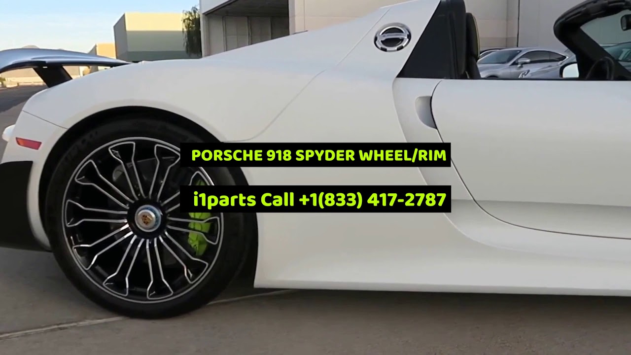 2015 PORSCHE 918 SPYDER 20/21″ FACTORY ORIGINAL STAGGERED WHEEL RIM