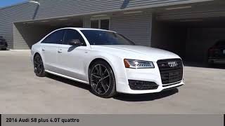 2016 Audi S8 plus San Antonio TX N001061A