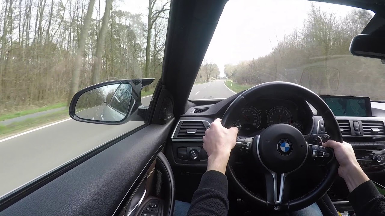 2016 BMW M4 Competition Package POV Driving