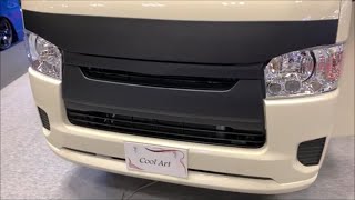 【大阪オートメッセ 2019】トヨタ ハイエースバン 200系 サウンドワゴン（Saund Wagon）Cool Artの紹介（HIACE QDF GDH201V）