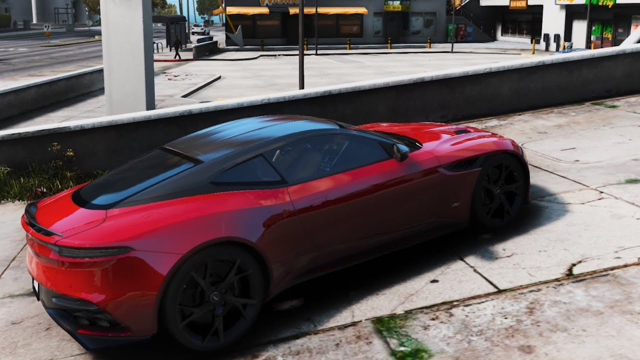 2019 Aston Martin DBS 1.0 ||  GTA V Download free Modifications / Mod Review