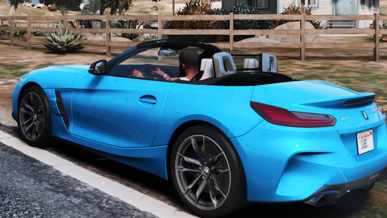 2019 BMW Z4 M40i ||  GTA V Download free Modifications / Mod RTX ON