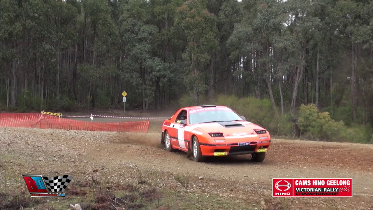 2019 VRC Round 7 – Akademos Rally - Woollard/Hurle - Mazda RX7