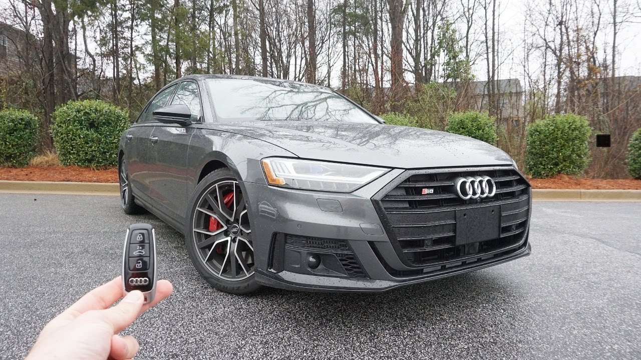 2020 Audi S8: Start Up, Exhaust, Test Drive and Review