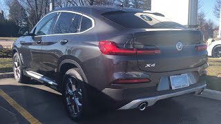 2020 BMW X4 30i xDrive 248HP Carbon Black Metallic | In-Depth Visual Walk Around