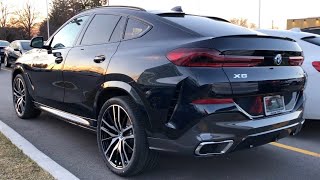 2020 BMW X6 40i xDrive 335HP Jet Black Metallic | In-Depth Visual Walk Around