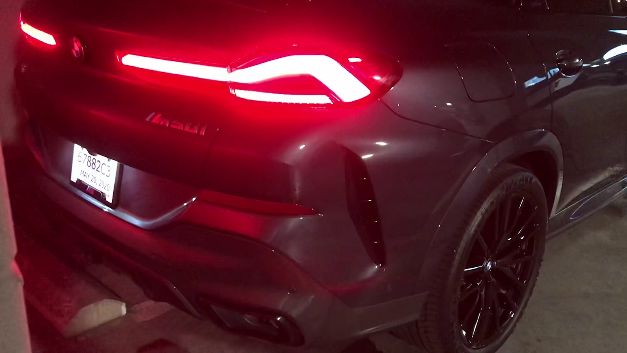 2020 BMW X6 M50i – Exhaust