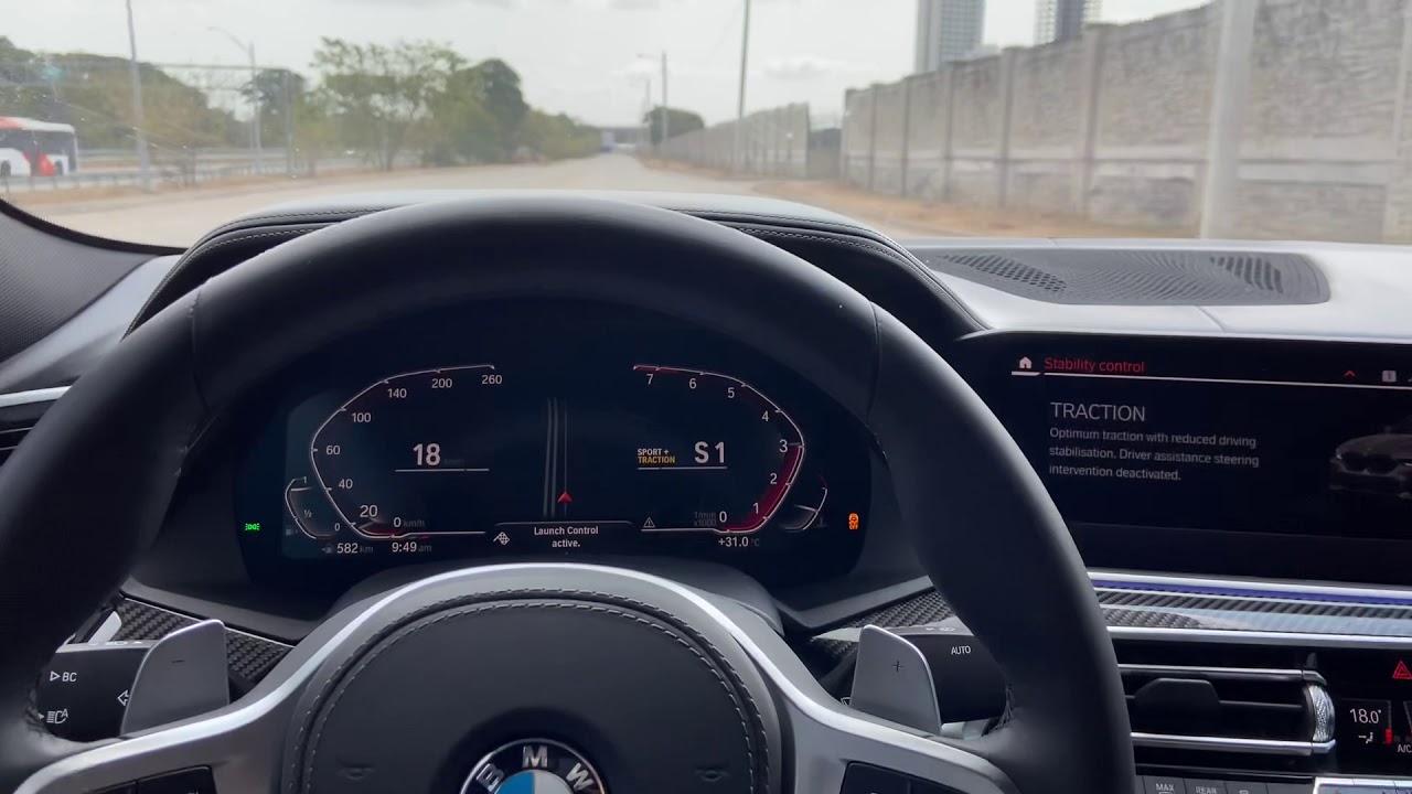 2020 BMW X6 xDrive40i MSport acceleration using Launch Control