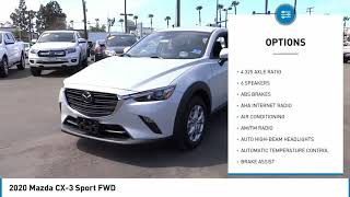 2020 Mazda CX-3 ANAHEIM, BUENA PARK TUSTIN IRVINE SANTA ANA WESTMINSTER PLACENTIA YORBA LINDA 002002