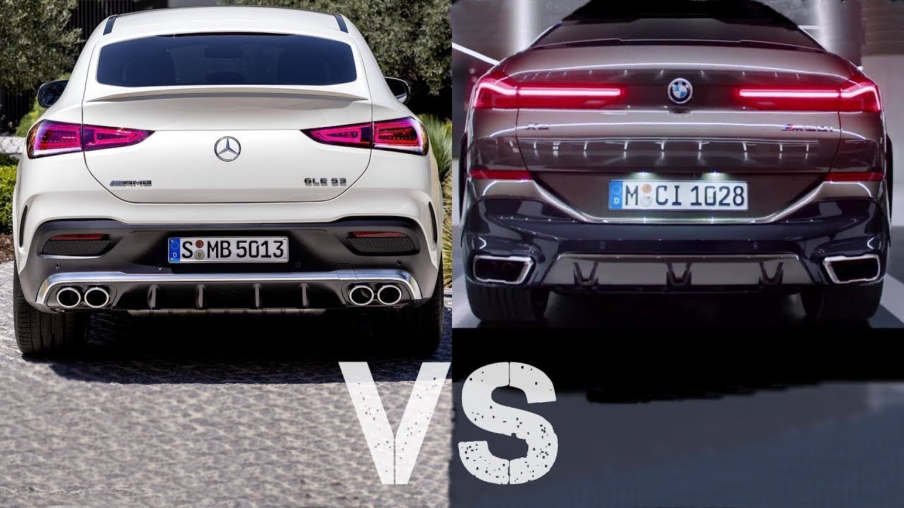 2020 Mercedes GLE Coupe VS 2020 BMW X6