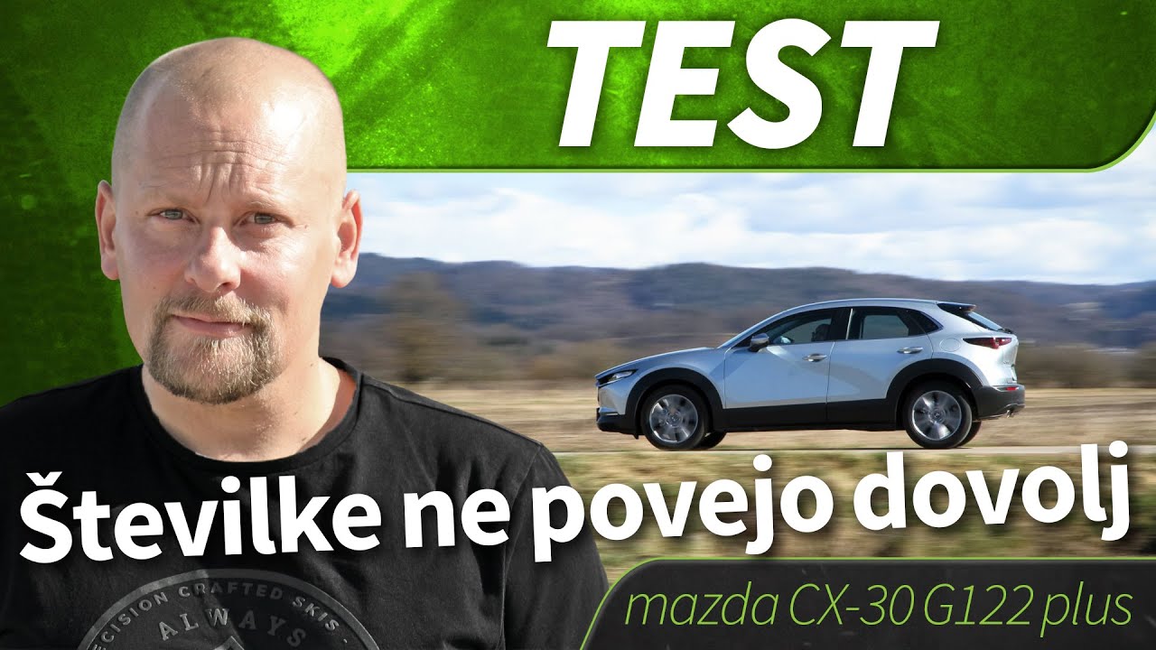 2020 mazda CX 30 G122 plus – test