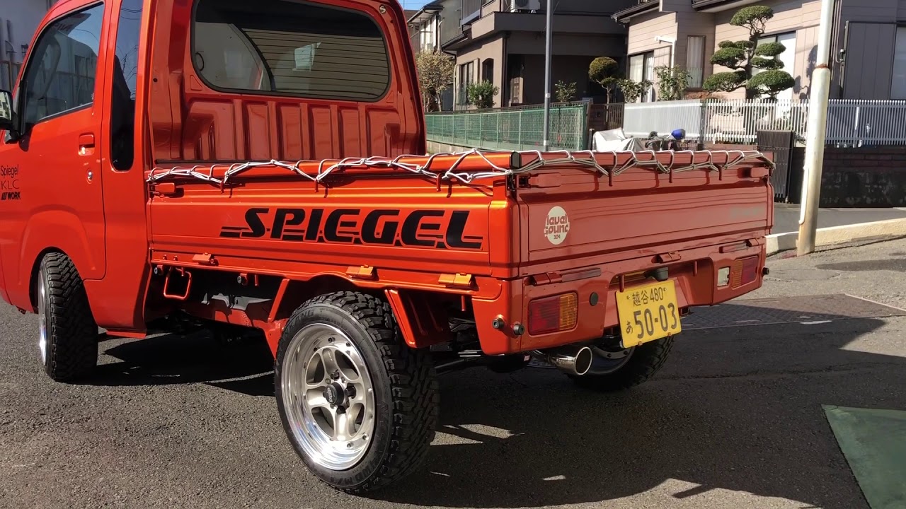 シュピーゲル デモカー！ハイゼットトラックジャンボ！大阪オートメッセ2020に展示した車両をご紹介！Spiegel