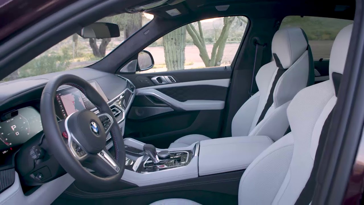 2021 new BMW X6 M Competition. INTERIOR