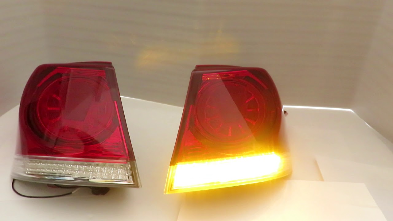 210 クラウン アスリート LED  シーケンシャル ウインカー テールランプ